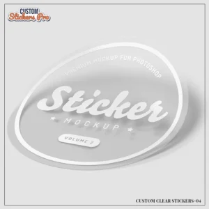 CUSTOMIZED CLEAR STICKERS WHOLESALE