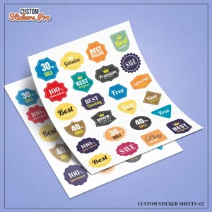 Custom Stickers Sheets Wholesale In USA