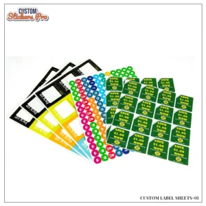 Custom Labels Sheets