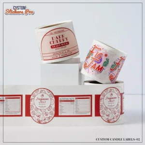 Custom Printed Matte Labels 02