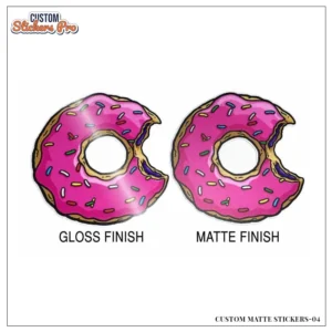 Custom Printed Matte Stickers 04