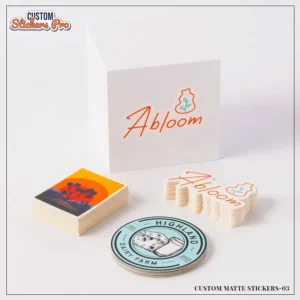 Customized Matte Stickers 03