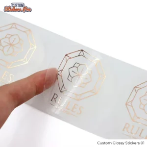 Custom Glossy Stickers