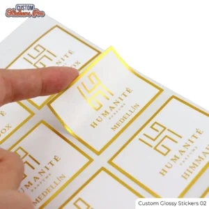 Custom Printed Glossy Stickers 02