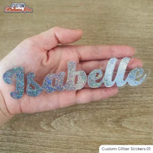 Custom Glitter Stickers