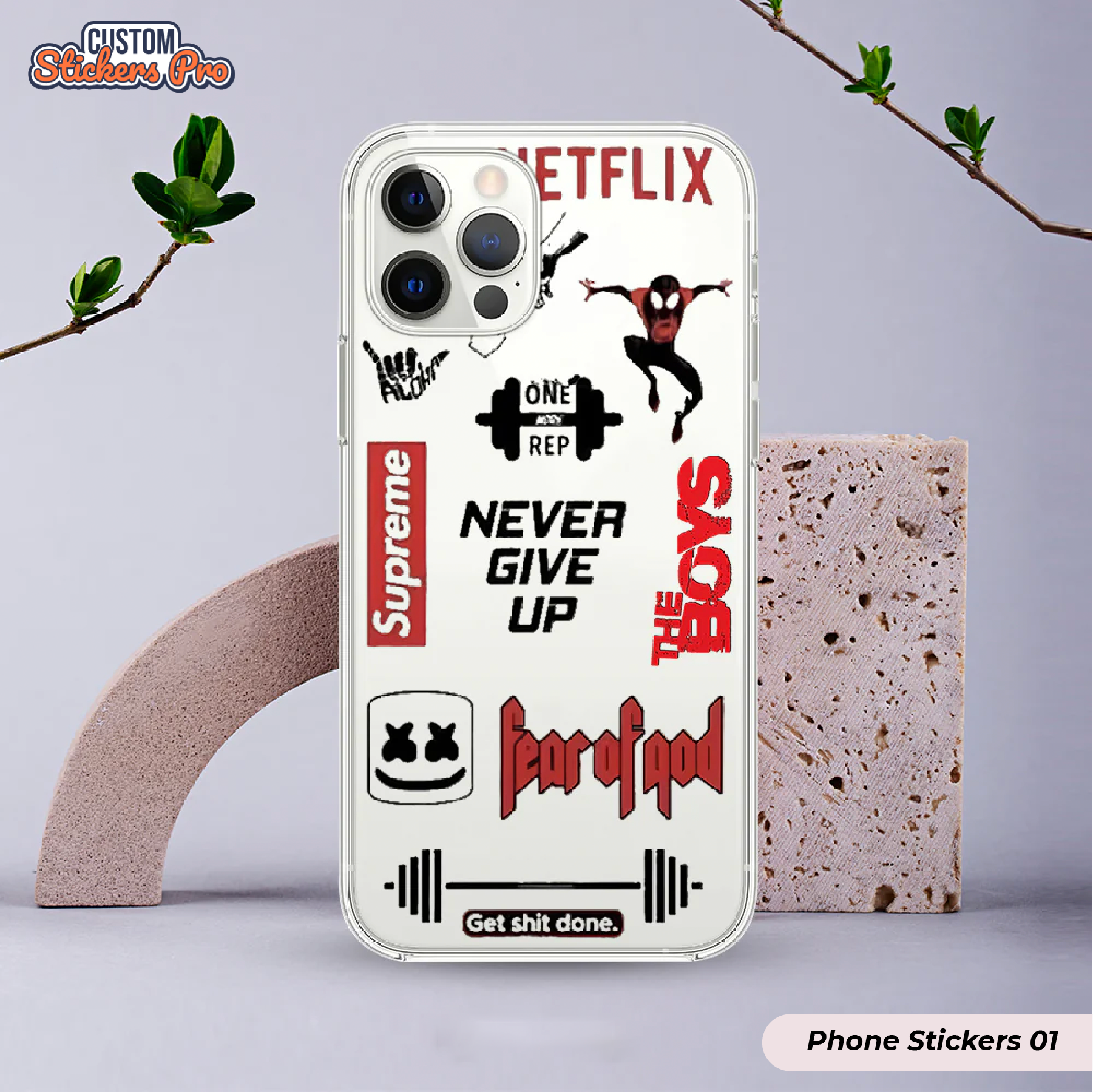 Custom Phone Stickers 01