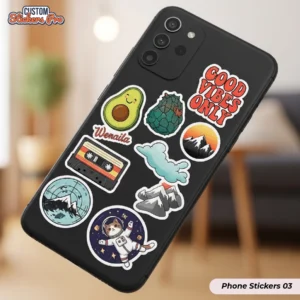 Custom Printed Phone Stickers 03
