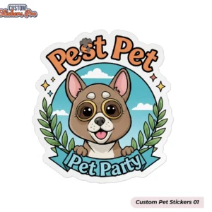 Pet Stickers & Labels 04