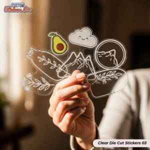 Clear Die Cut Stickers Wholesale 03
