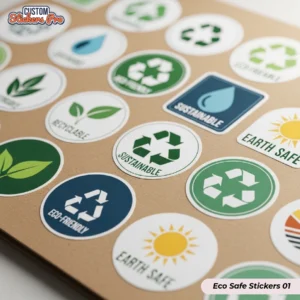 Custom Eco Safe Stickers