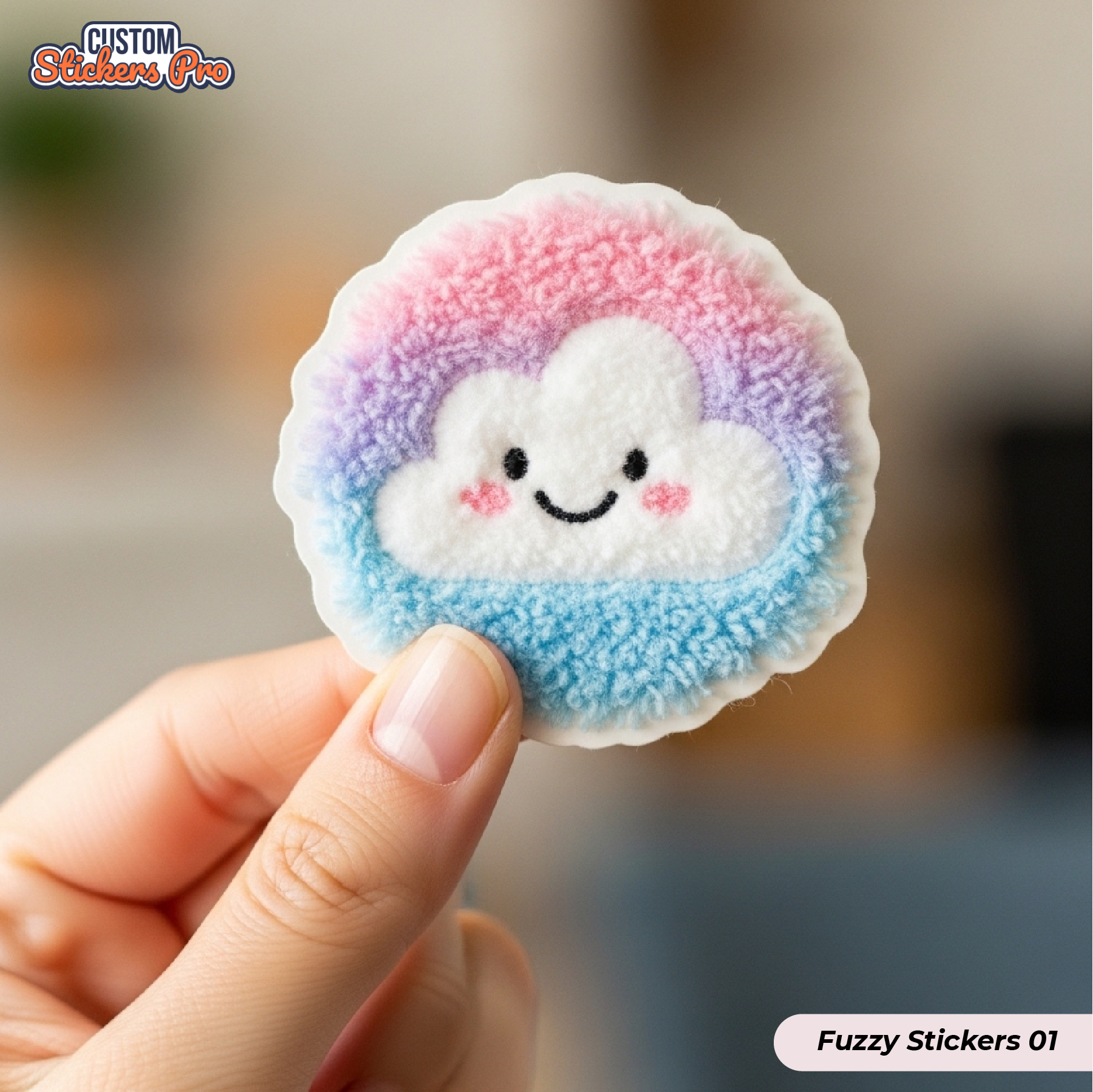 Fuzzy Stickers 01