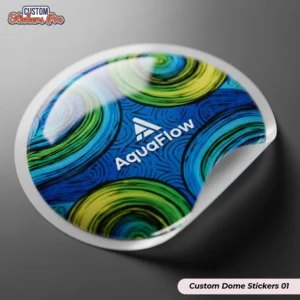 Custom Dome Stickers