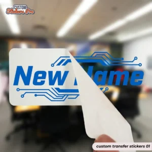 Custom Transfer Stickers