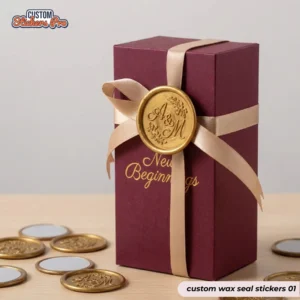 Custom Wax Seal Stickers