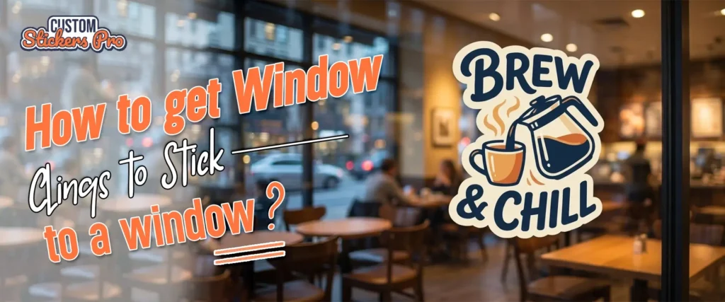 How To Get Window Clings To Stick To A Window?