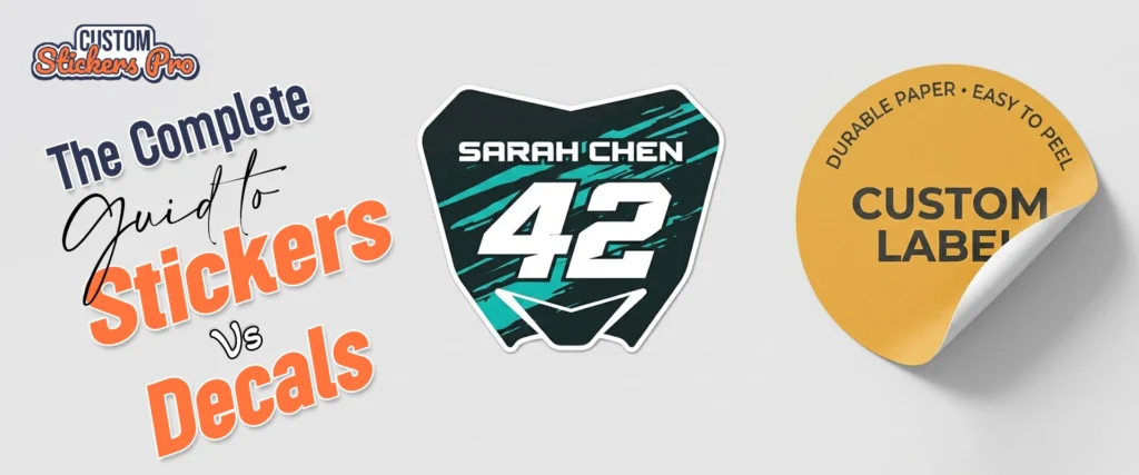 The Complete Guide to Stickers Vs Decals